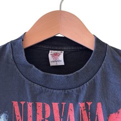 VTG Nirvana Kurt Cobain Scarecrow Cross Field Modern Band Shirt XL REPRINT