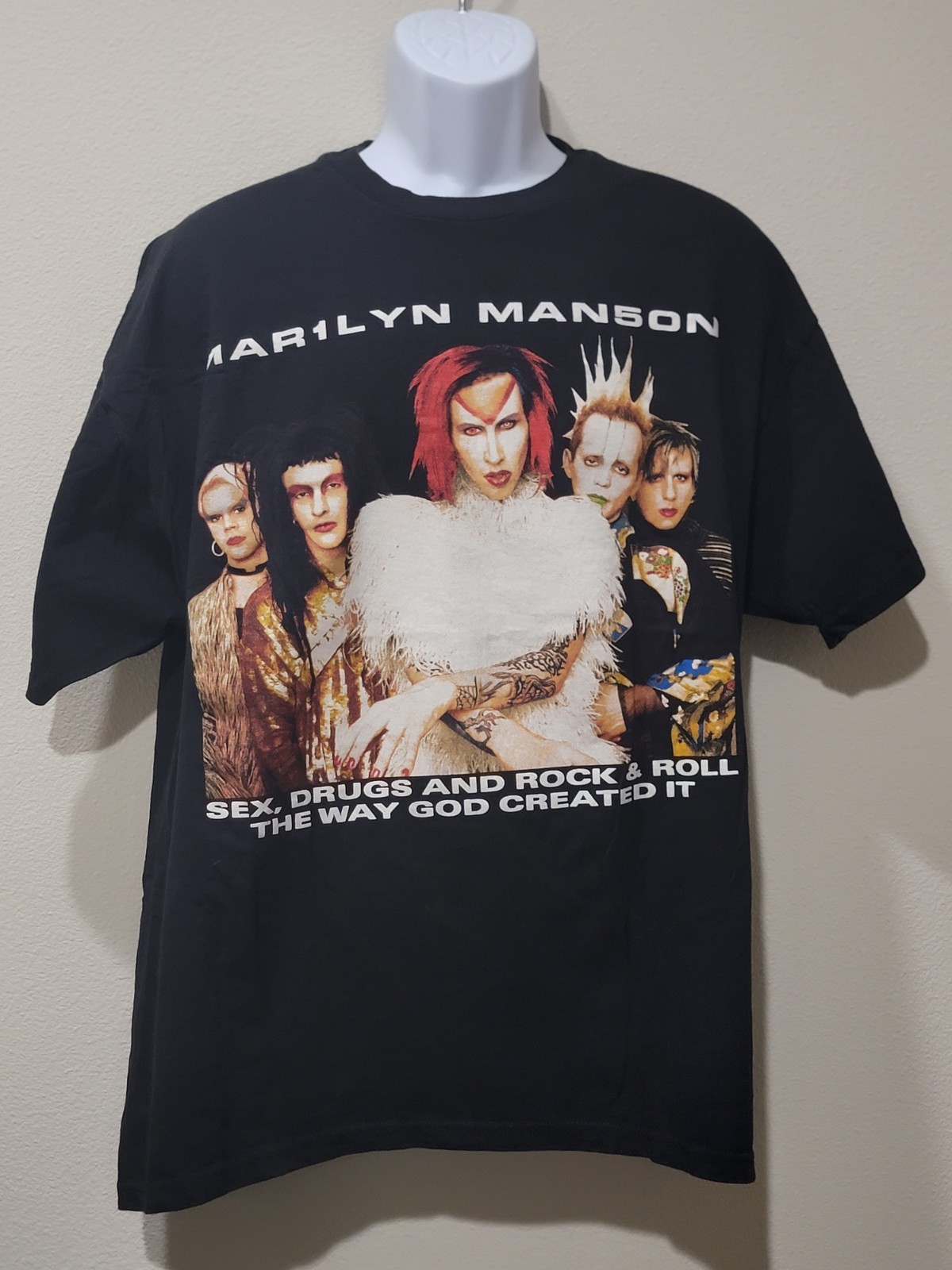 Marilyn Manson 1999 Rock Is Dead Tour Shirt - XL gallery