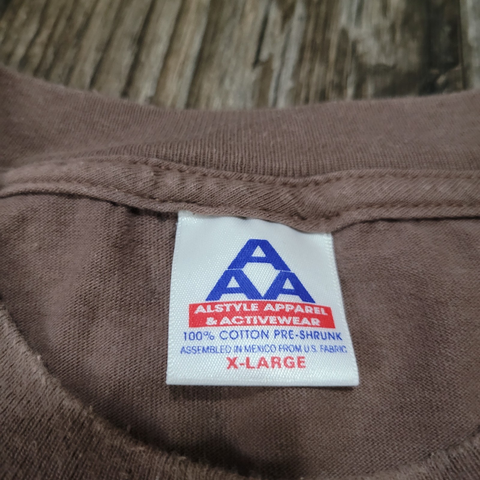 Vintage Construction Workers Brown T Shirt XL 1999 90s Husband Dad Shirt Gift gallery