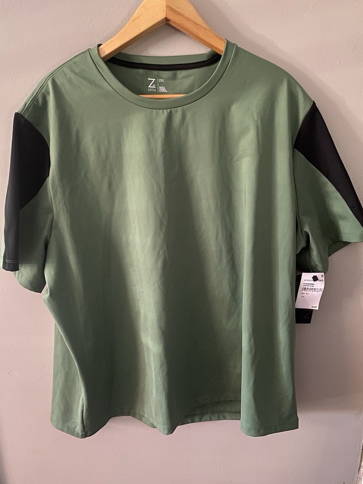 NWT Zella Mens Active Tshirt Size 2XL