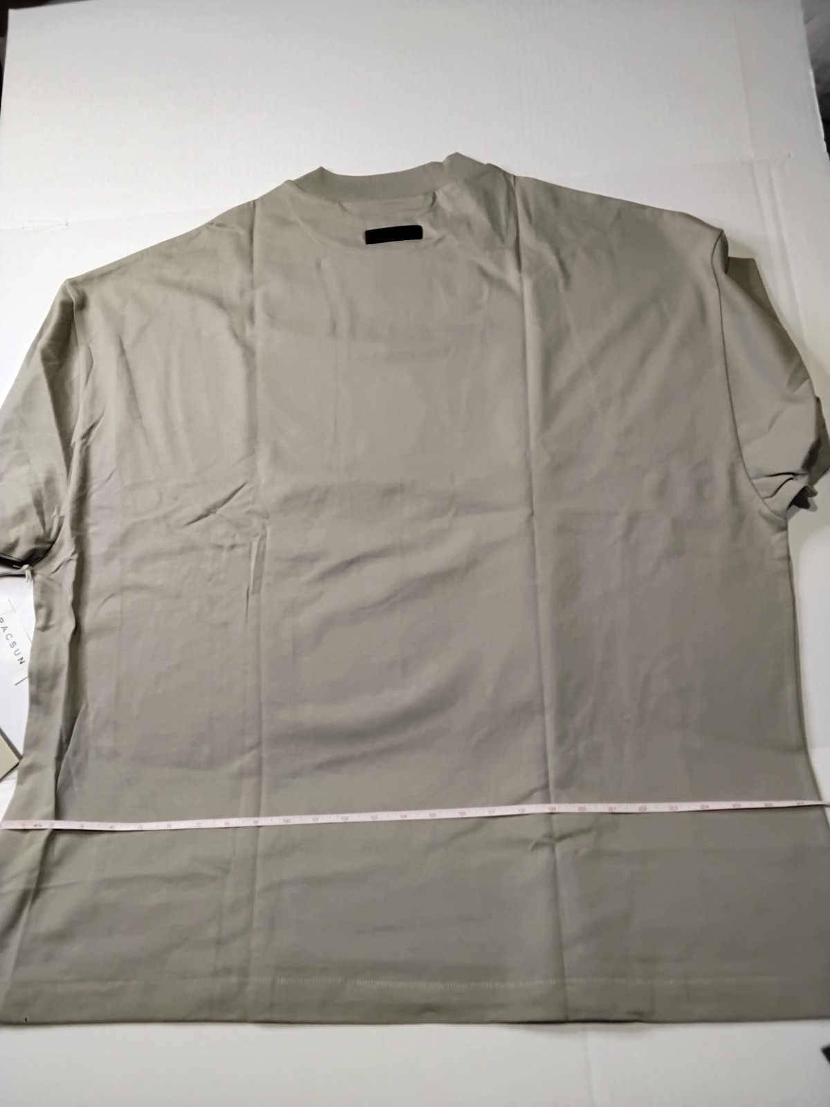 Essentials Fear of God ESSENTIALS Logo Gray Cotton Men's Crew Neck Tee L gallery