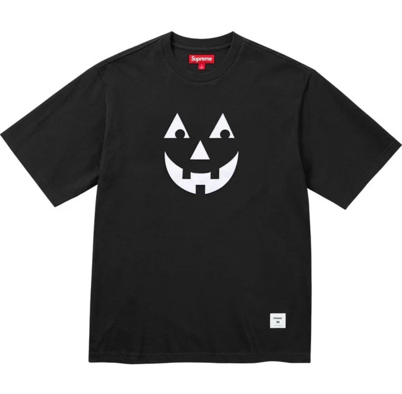 Supreme FW25 Pumpkin S/S Top T Shirt – Brand New / Black • Size Medium IN HAND!