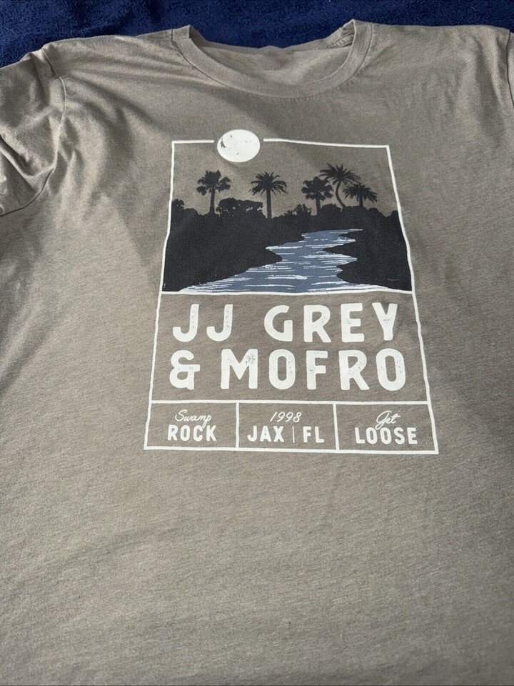 JJ Grey & Mofro Rock Sand T-Shirt 100% Cotton Unisex S-5XL UU1049