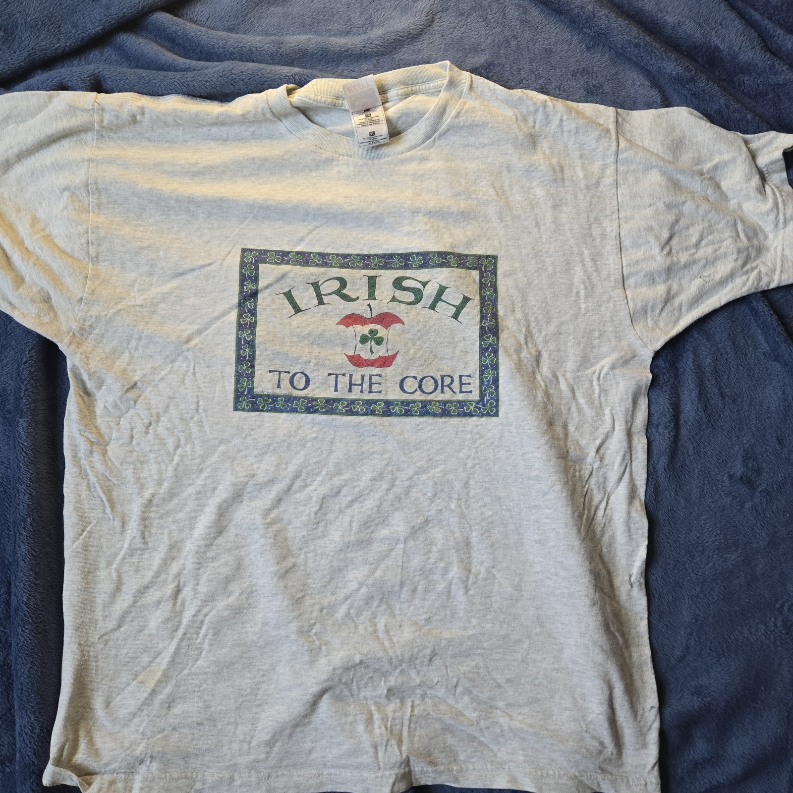 VTG "Irish to the Core" Graphic T-Shirt XL gallery
