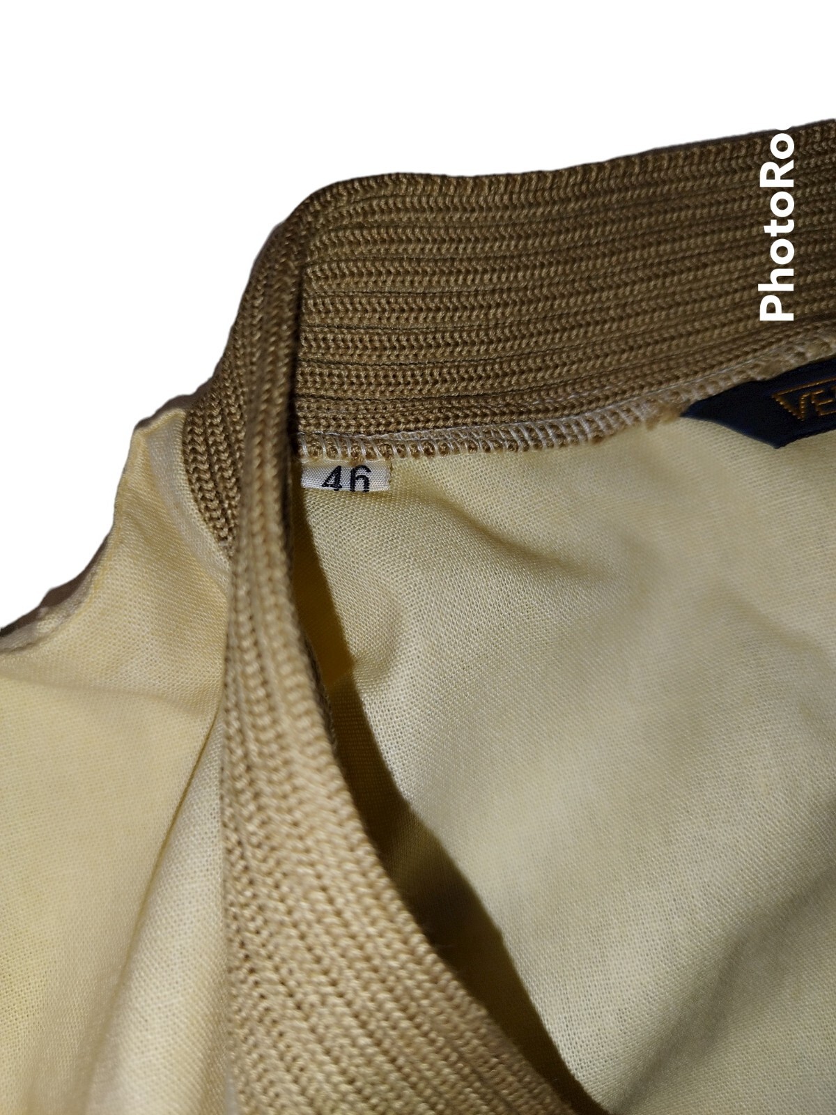 Men's V-Neck Pure Cotton Summer t-Shirt Contrast at Neck Bottom and Sleeves gallery