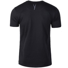 2025 Geometric Pattern Tee Yubikwete – Unisex Crew Neck Solid Color Cotton