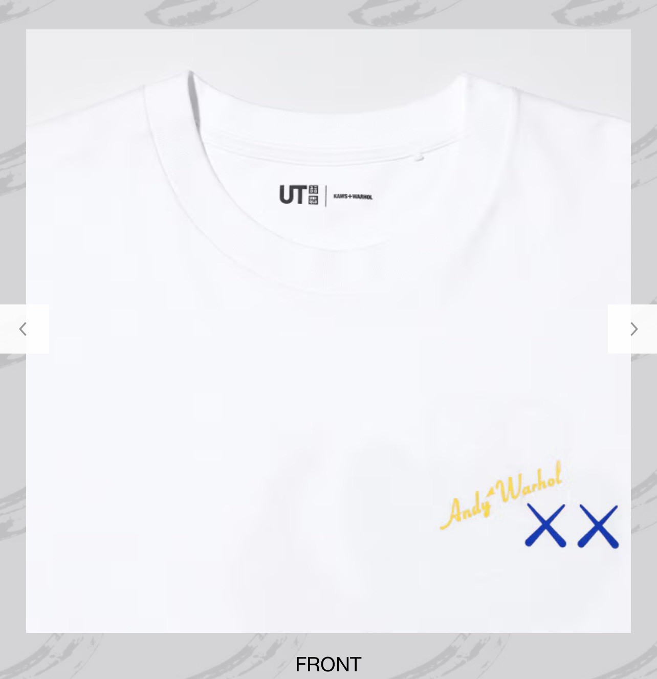 KAWS x Uniqlo x Warhol UT Graphic Banana T-Shirt White - JP Japan Sizing 2XL gallery
