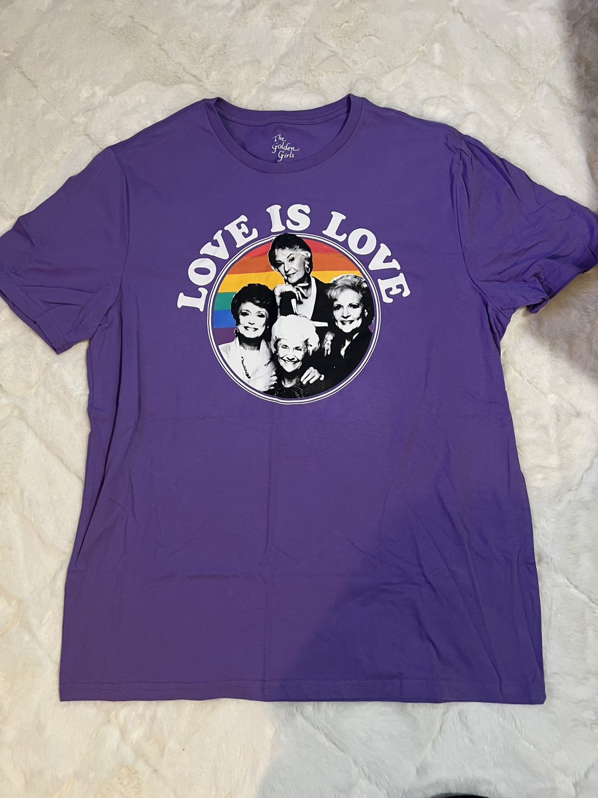 Golden Girls Pride Shirt Unisex Men's Women's Rainbow LGBTQ Size, XL gallery