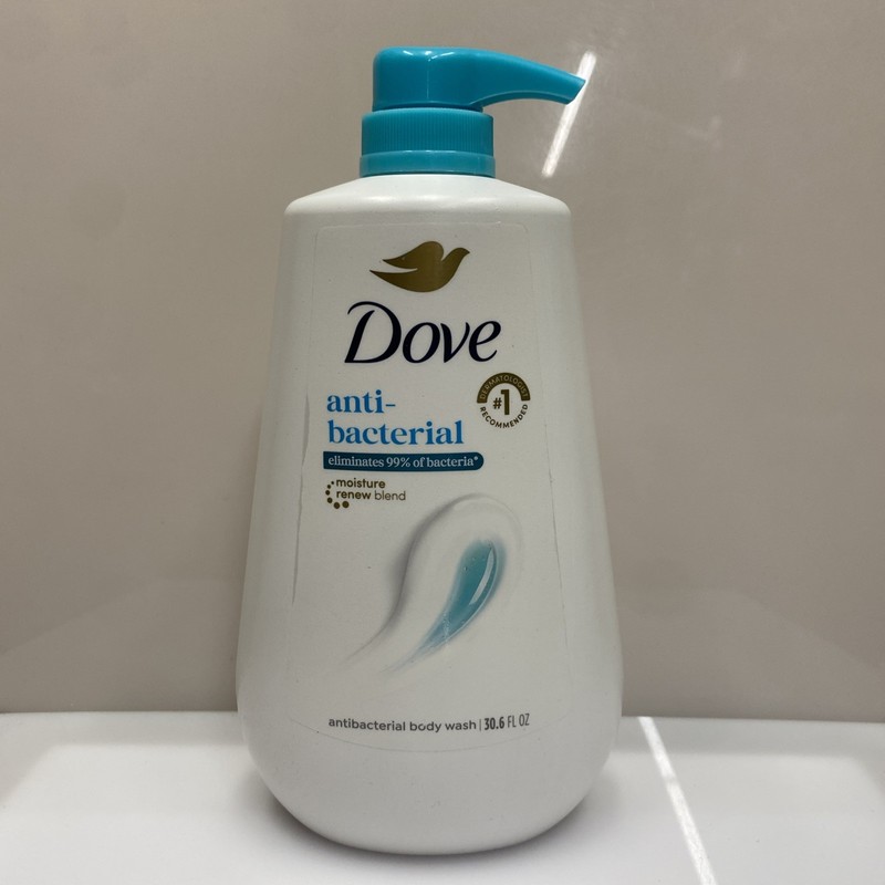 Dove Body Wash with Pump Antibacterial Moisture Renew Blend 30.6oz EXP O6/2027