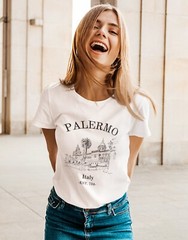 Palermo TShirt, Italien Geschenk, Sizilien TShirt, Italien TShirt – SIZE S