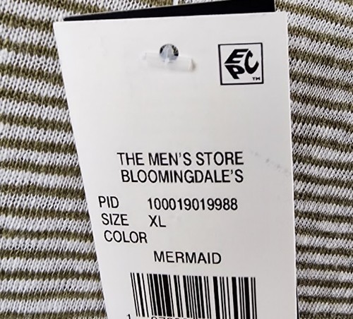The Men's Store at Bloomingdale's Linen T-Shirt Men's XL Mermaid Striped gallery