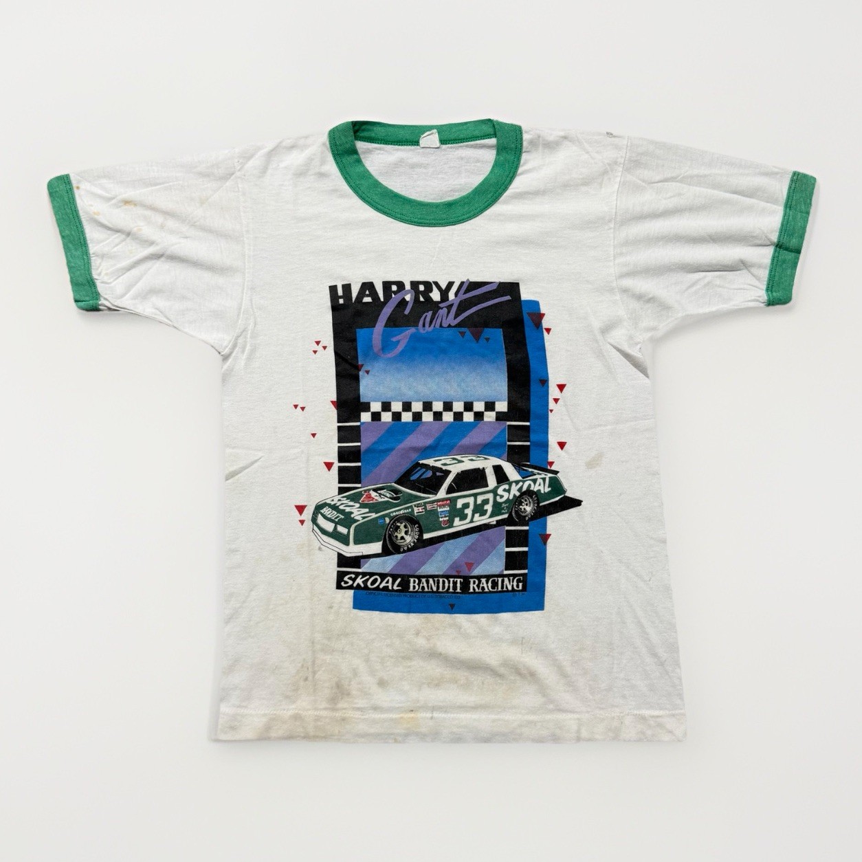Vintage Harry Gang Skoal Bandit T Shirt Mens S 80s NASCAR Racing USA
