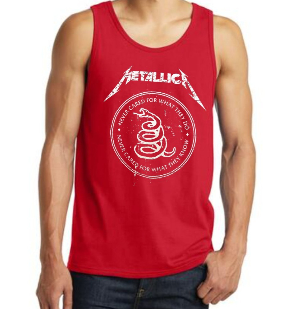 Metallica 'NEM' Heavy Metal Band Men's Tank Tops (Multiple Variations) gallery