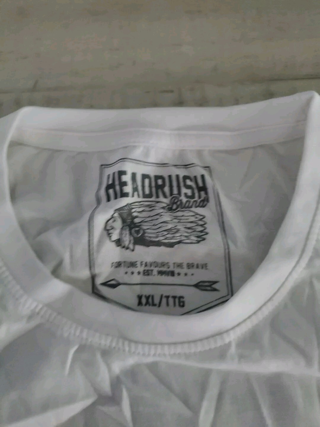 Mens Headrush XMMA The Future Of Fighting STAFF white T-Shirt SIZE XXL gallery