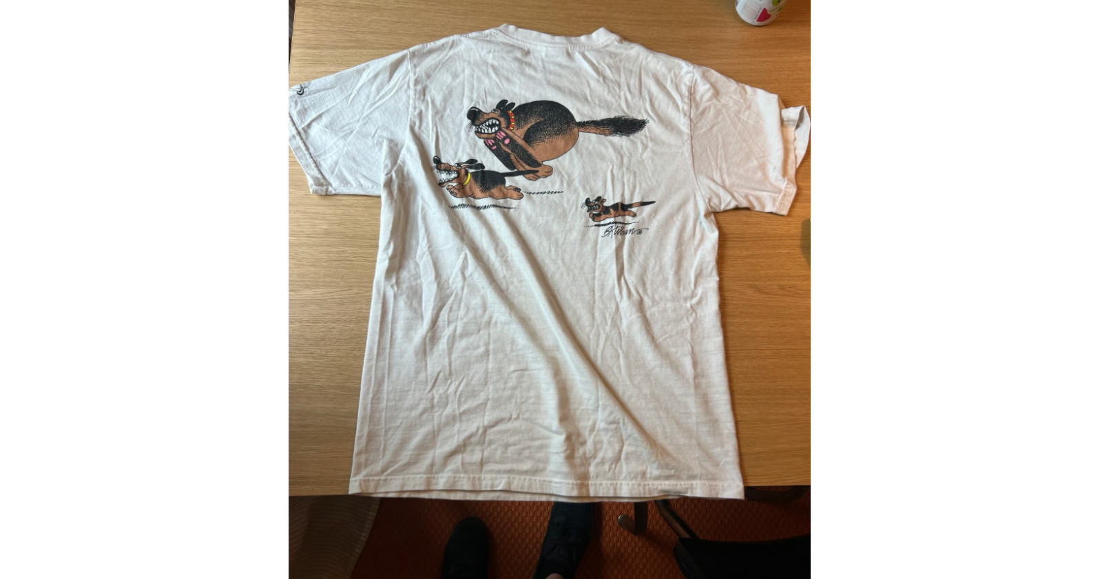 Vintage B Kliban Cat Bike T Shirt Crazy Shirts Hawaii Size Small gallery