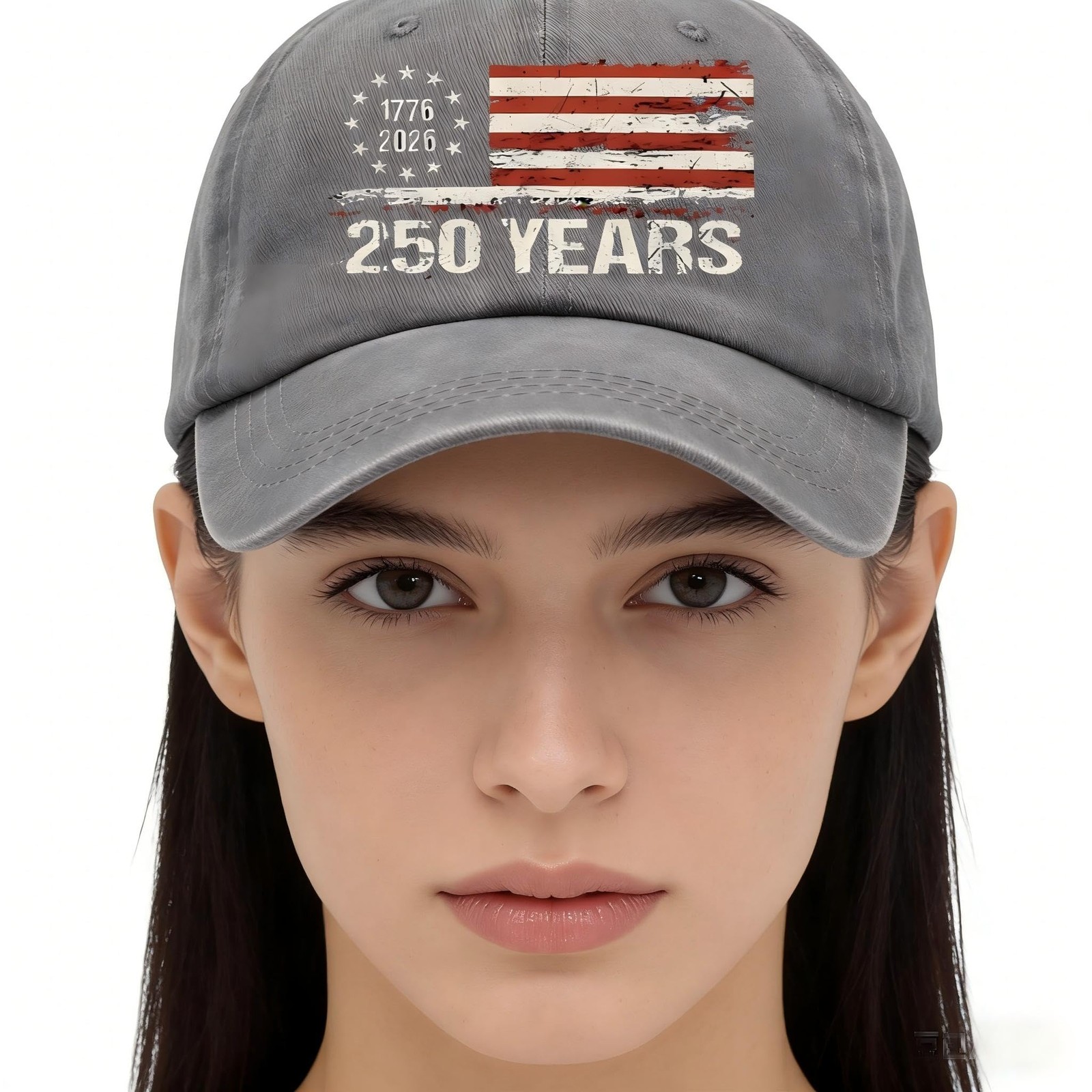 250th Anniversary USA Hat, Adjustable 250th Anniversary USA Retro Baseball Hat gallery