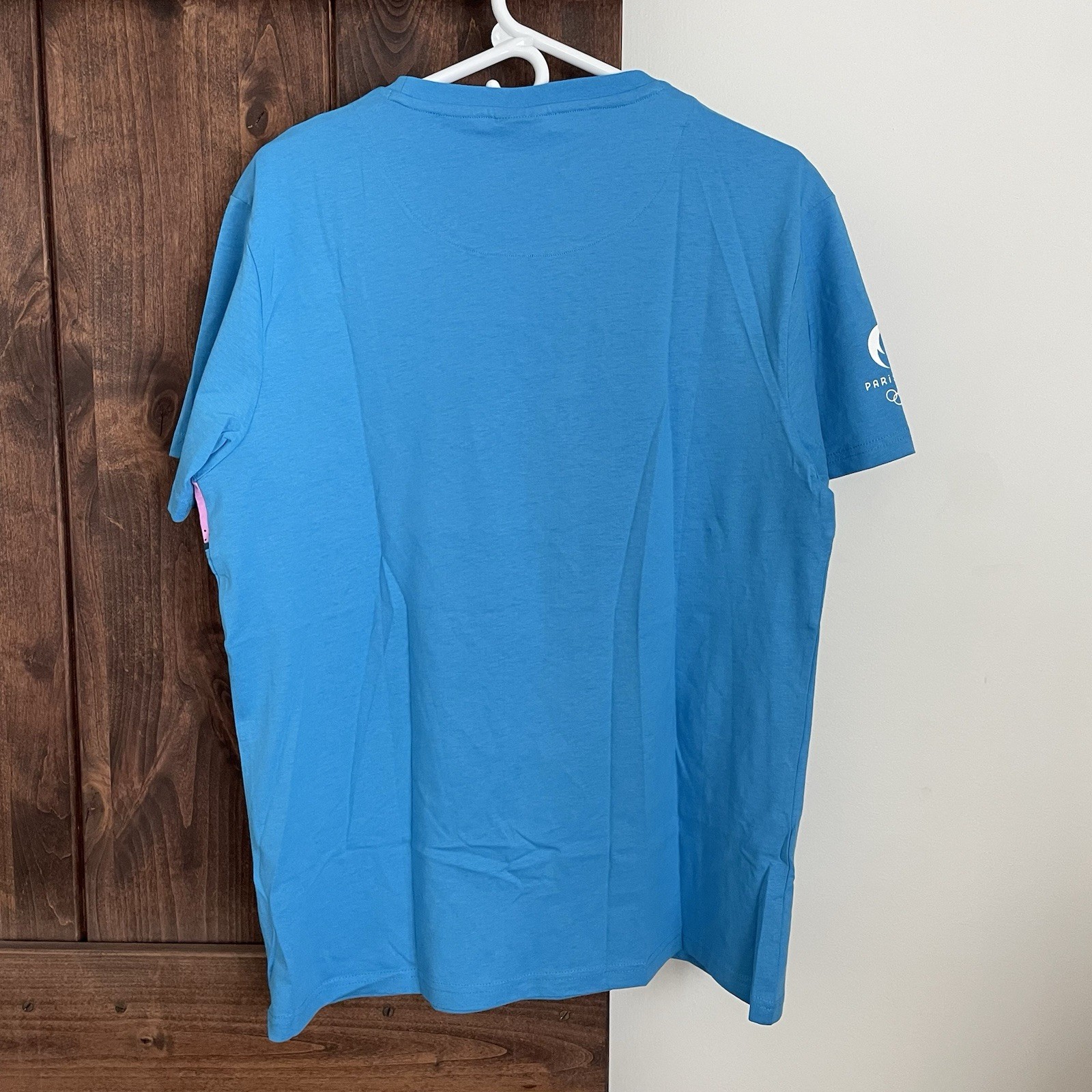 NEW 2024 Paris Summer Olympics Official Merchandise T-Shirt Size Large Blue gallery