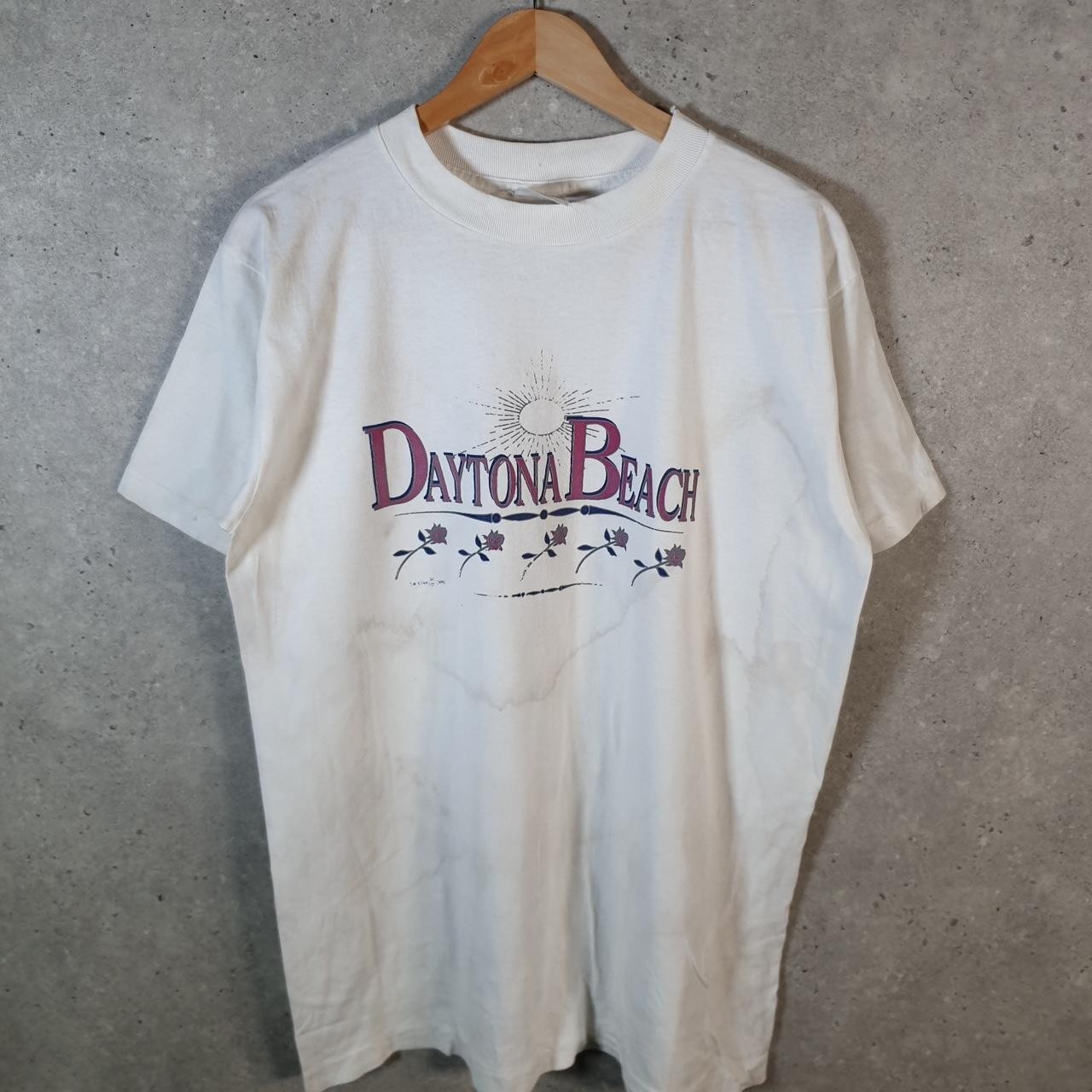 Vintage Daytona Beach USA 90s Single Stitch T Shirt Mens XL White
