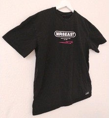 Mr. Beast Size Large Black Tee Shirt Graphic Print “2022 Collection”