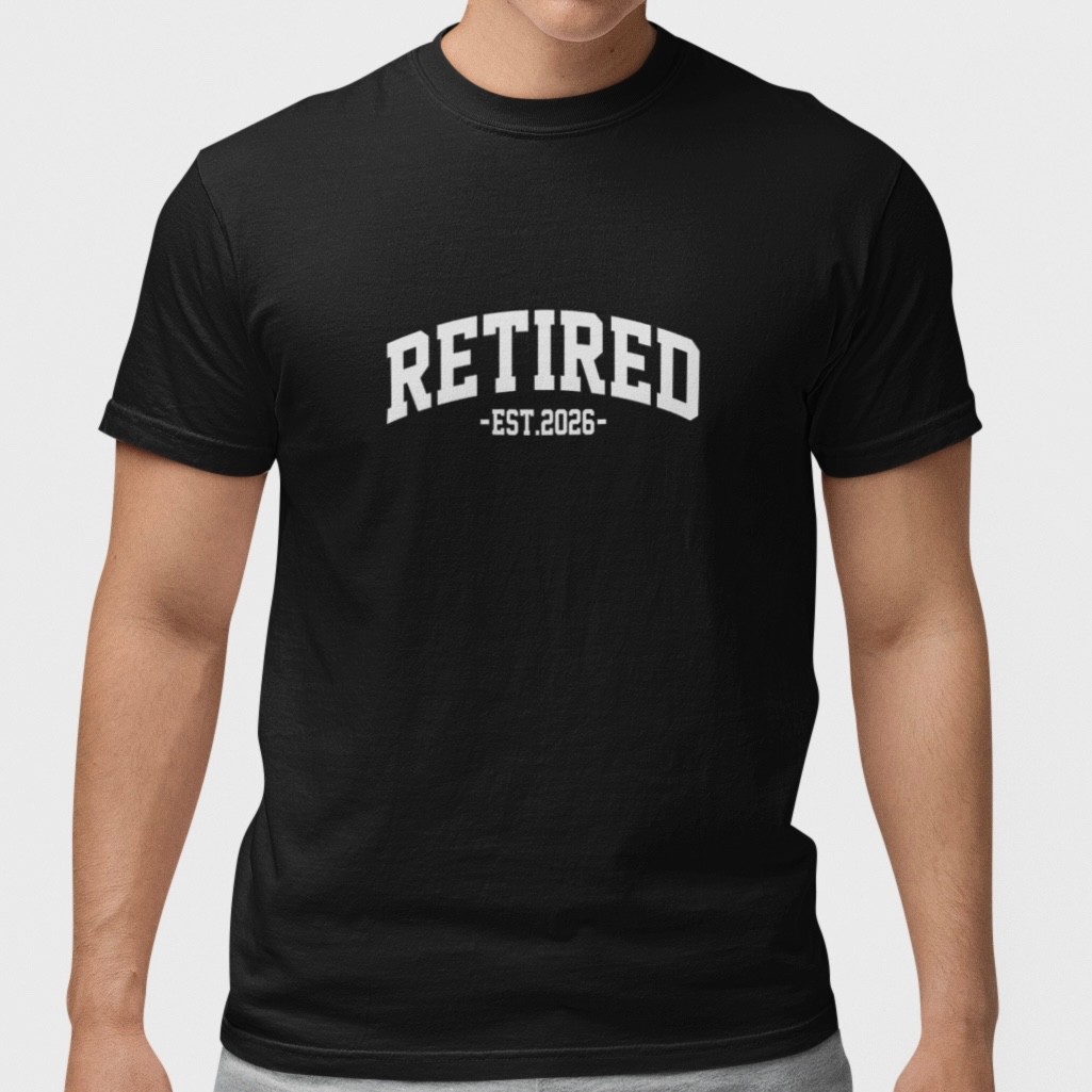 Retired 2026 Shirt Retirement Gift for Men Women Funny Retirement Party Tee gallery