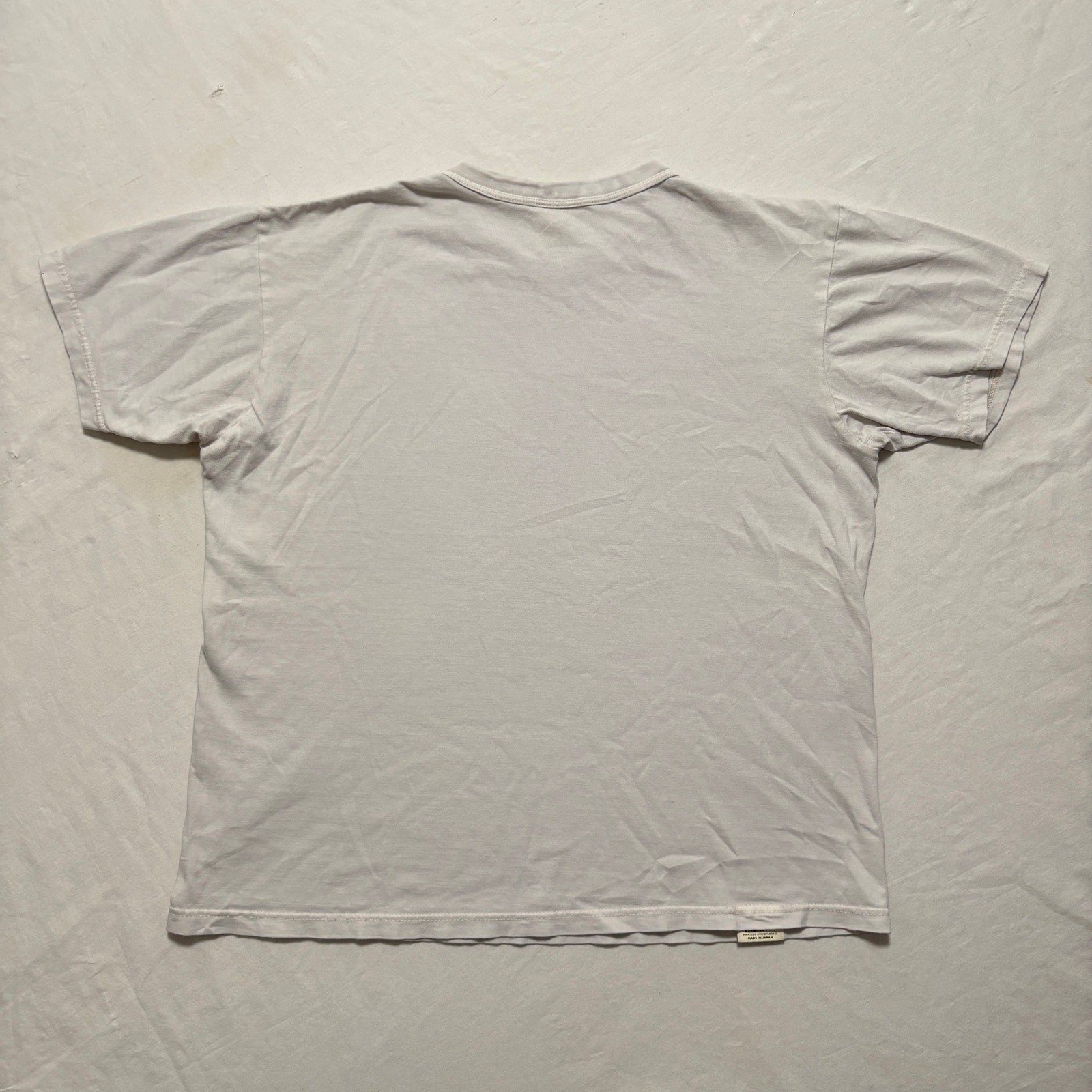 Whitesville Single Stitch Blank Short Sleeve T-Shirt Men's L White gallery