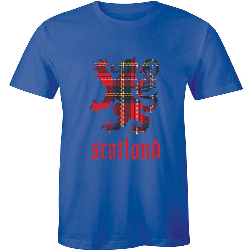 Scotland Lion Crest Est Pride Flag Patch soccer Scots Scottish futbol T-Shirt
