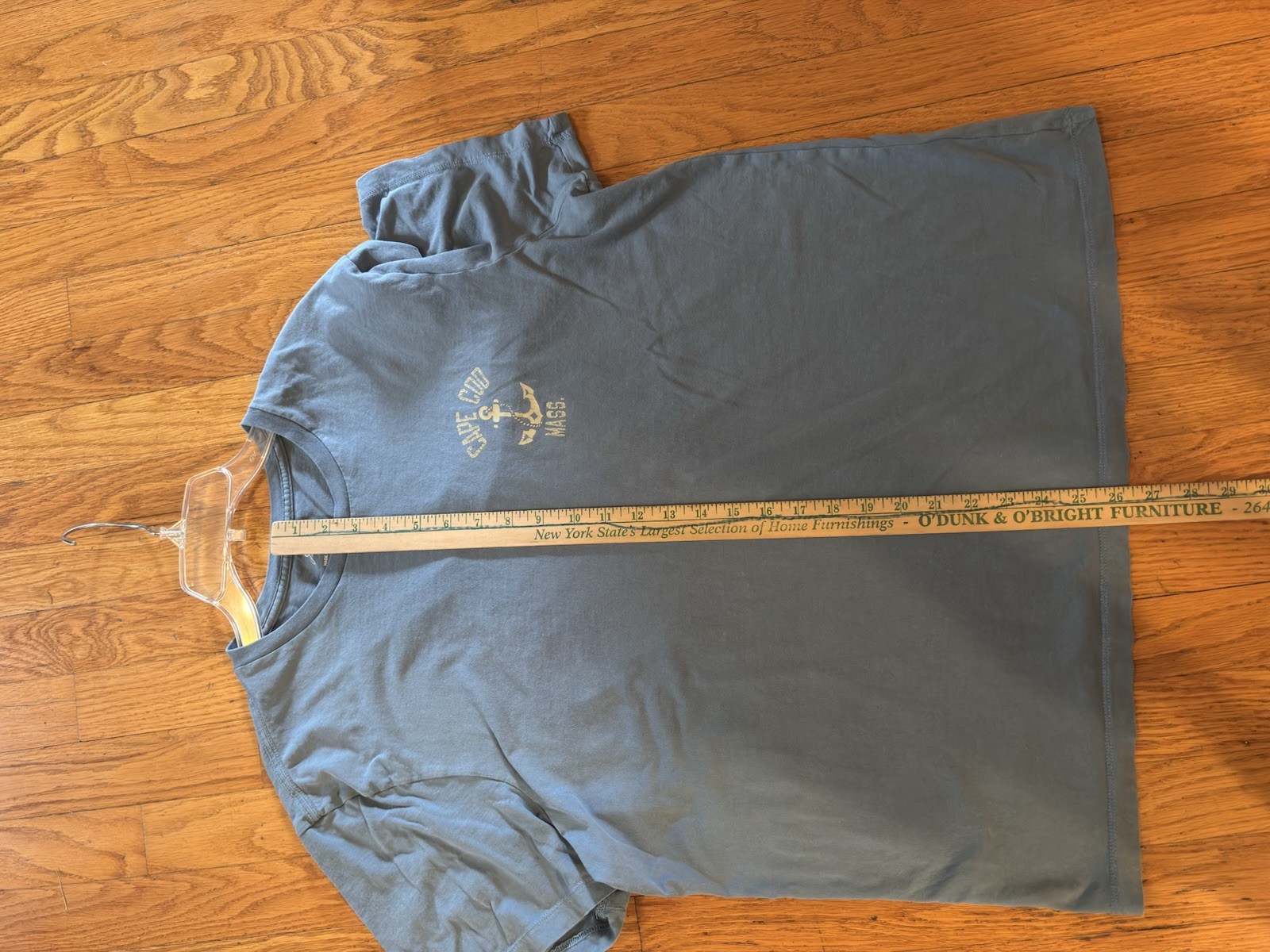 Cape Cod Unisex J Crew Short Sleeve T-shirt, Size XL, Great Condition, Blue gallery