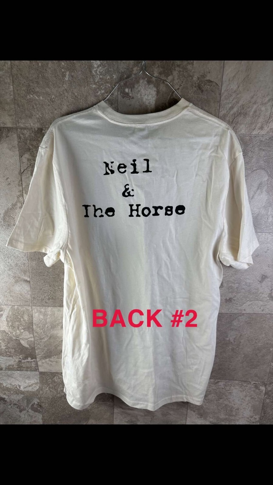 Lot of 5 Neil Young 2024 Crazy Horse Love Earth Tour T-Shirts Official Merch gallery