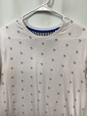 Denim & Flower Ricky Singh Surf White Medium Cotton Blend T Shirt T10