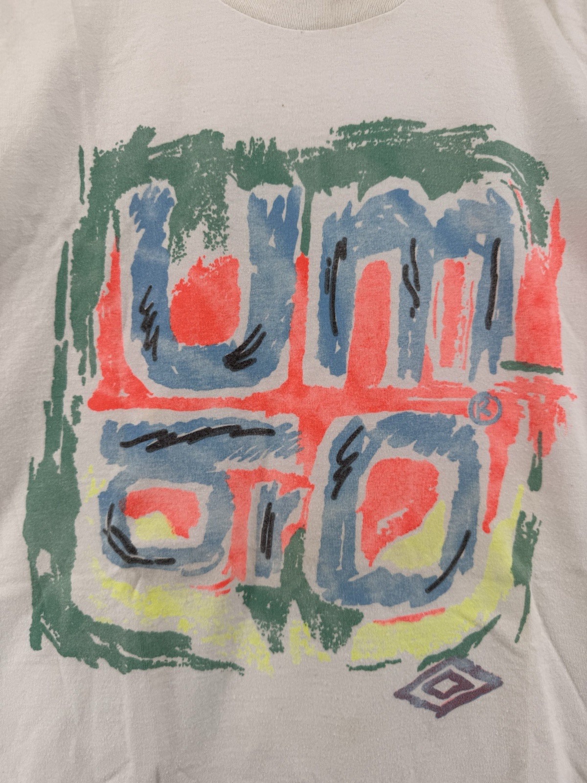 Vintage Umbro Soccer T Shirt Mens XL Abstract Logo 90s USA Made Single Stitch gallery
