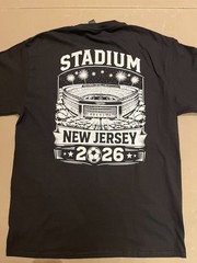Get your Black & White Brazil vs Morocco T-shirt in M-L-XL while they LAST!
