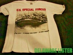 Military U.S. Special Forces Navy Seals Recon White T-shirt Many size Available