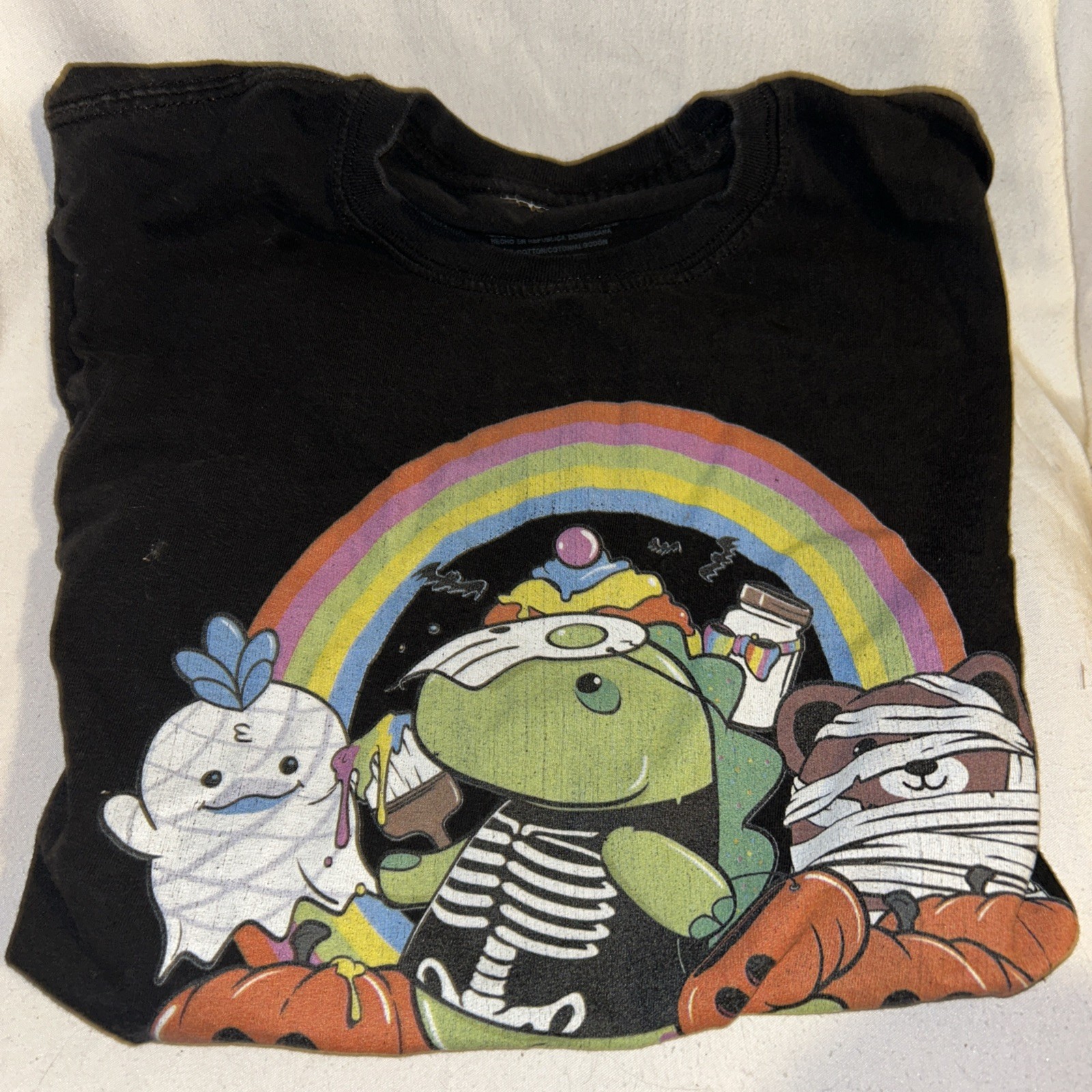 Moriah Halloween Shirt Dinosaur Trick Or Treat (Small)