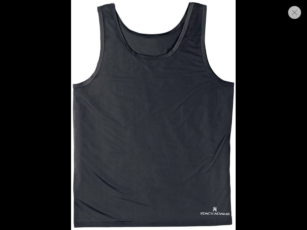 Stacy Adams Tank Tops, A Shirt,90% Polyester 10% Spandex ,machine Washable,New!! gallery