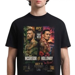 UFC 329 Conor McGregor vs Max Holloway Shirt, MMA Fight Night Shirt, Menswear