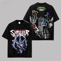 Shredder Teenage Mutant Ninja Turtles Graphic T-Shirt Villain Tee Gift