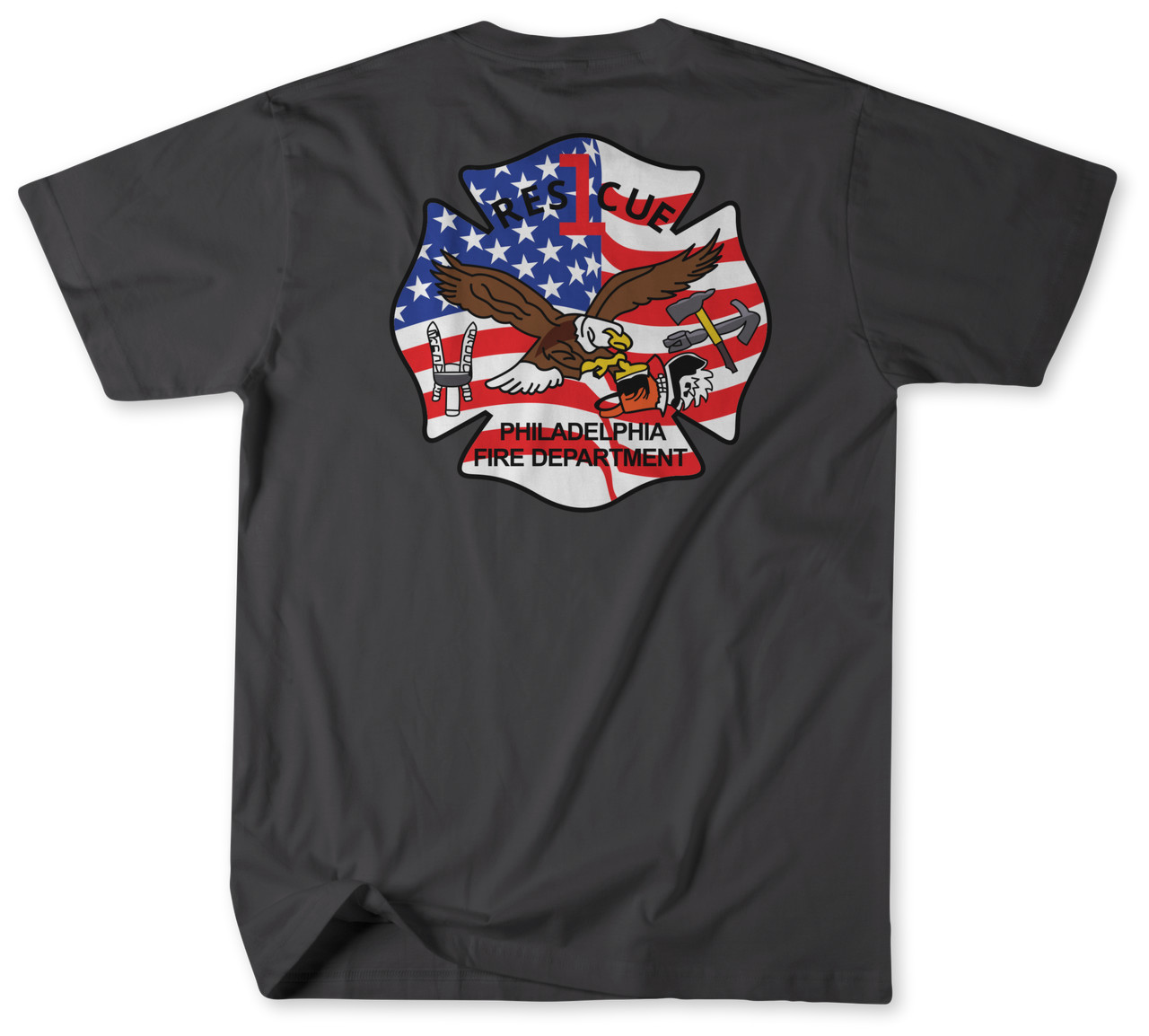 Unofficial Philadelphia Fire Department Engine 29, Rescue 1, and Medic 15 Shirt gallery