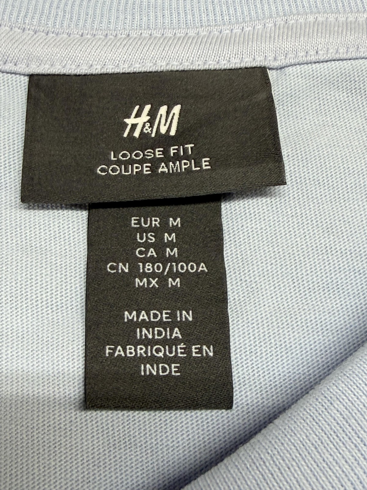 H&M Still Water Quiet Life Shirt Mens Medium Blue Frog Pond Graphic Back Tee NEW gallery