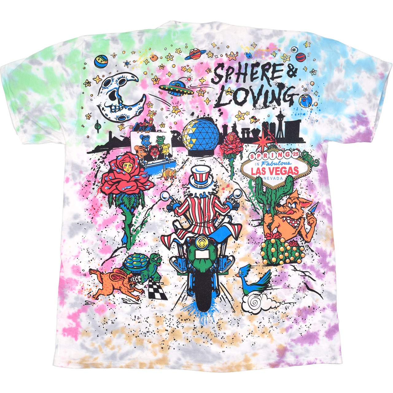 Gonzo Tie-Dye T-Shirt Liquid Blue gallery