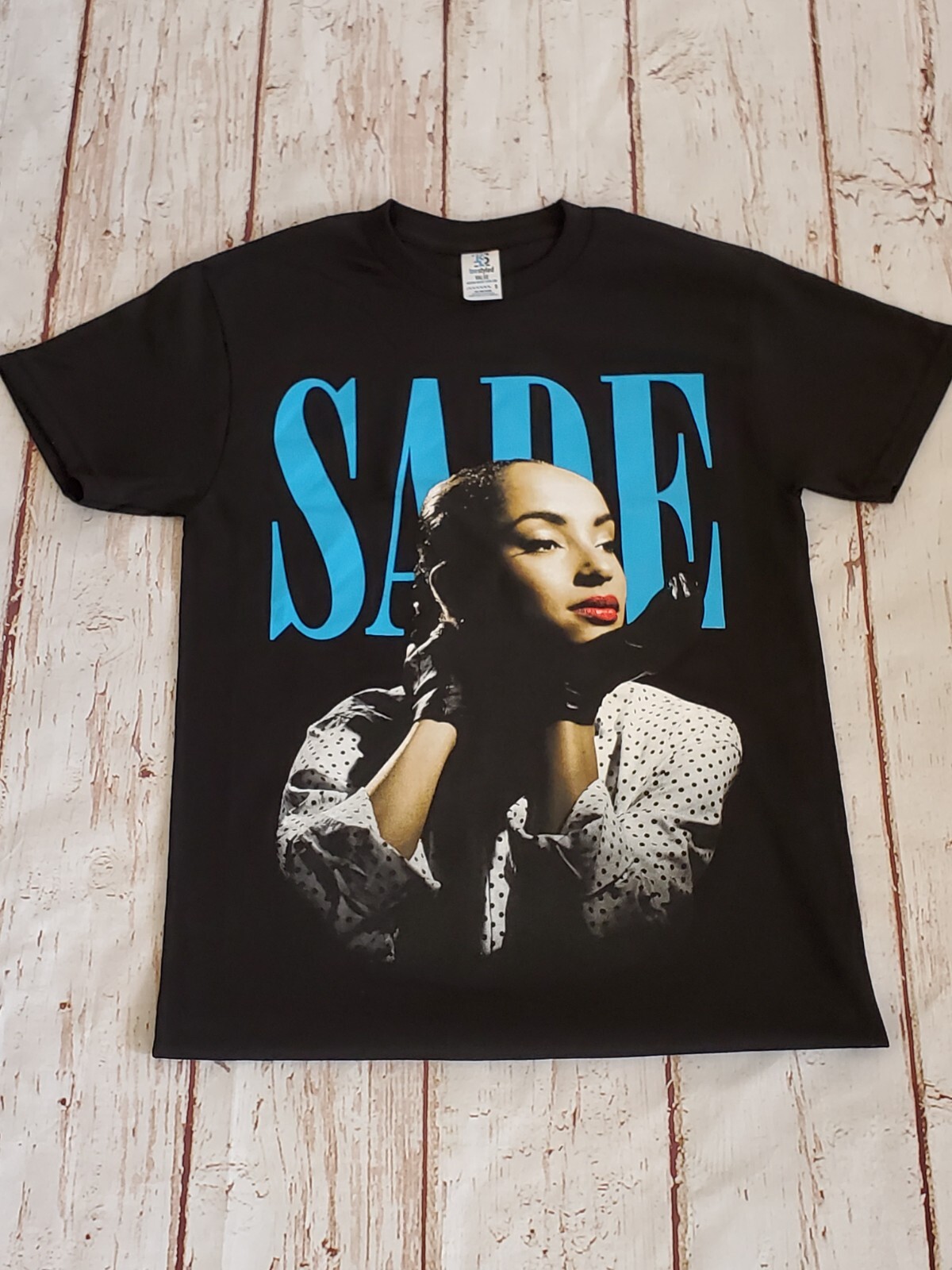 NEW- SADE- BLUE LETTERS - T-SHIRT gallery