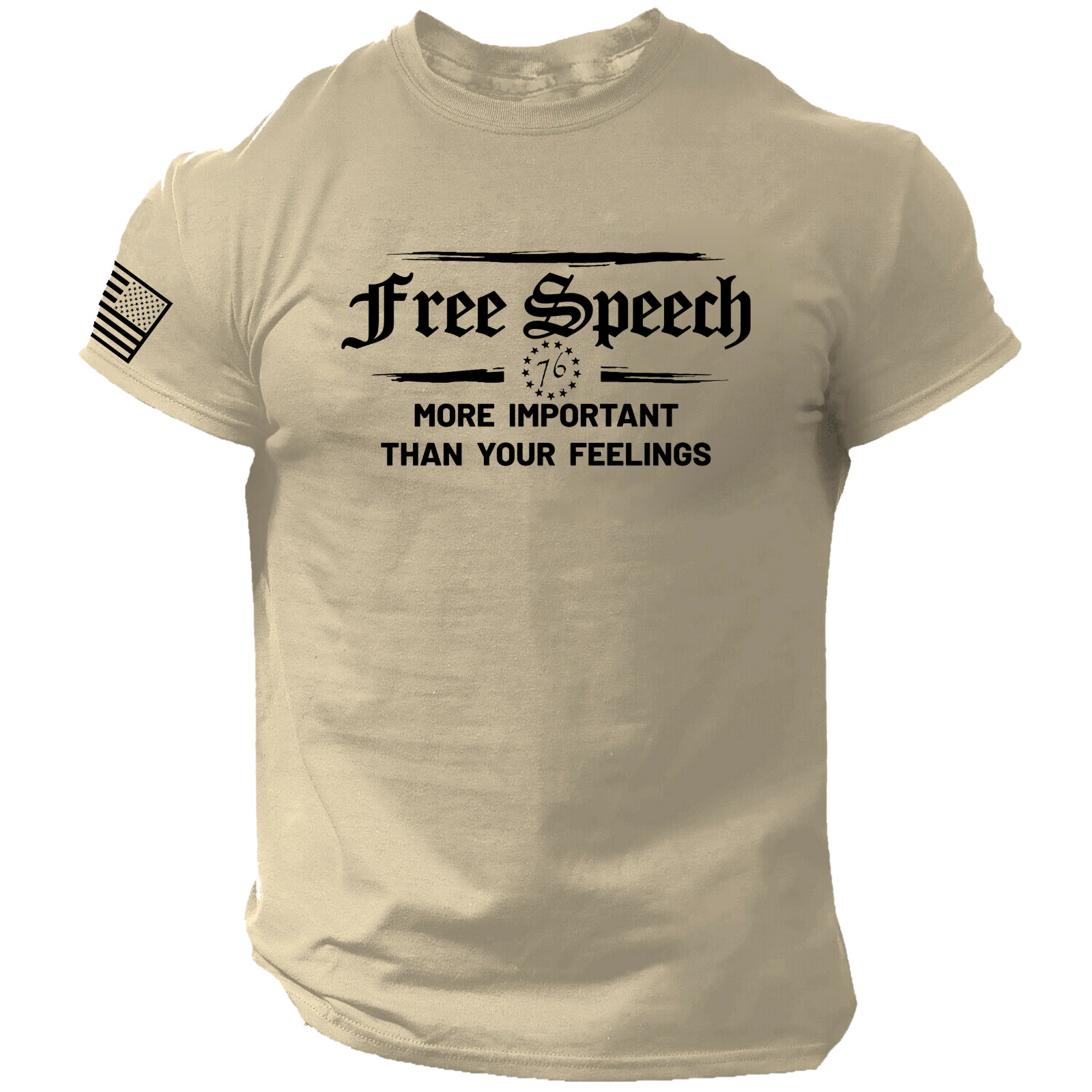 Free Speech 1st Amendment T-SHIRT American Patriotic 1776 America USA Freedom gallery