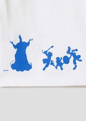 Kingdom Hearts x graniph Olympus Coliseum T-Shirts White Japan New Pre