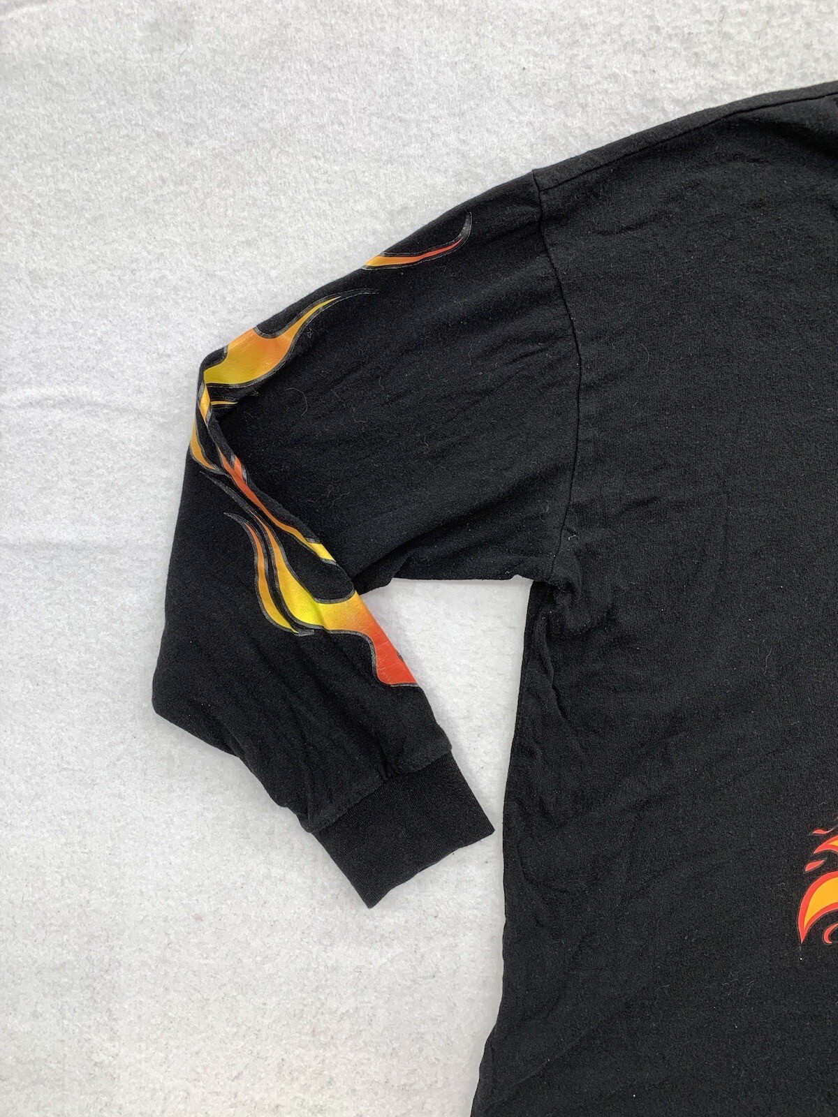 Forever 21 Plus Cheetos Shirt 0X Long Sleeve Flamin Hot Black Graphic Fire gallery