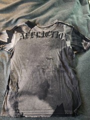 vintage XL Affliction Puppet Master t-shirt skeleton god and devil.