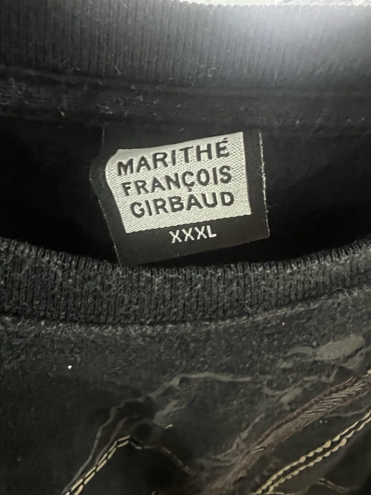 **VINTAGE RARE** 90s Marithe Francois Girbaud T-Shirt AOP 3XL gallery