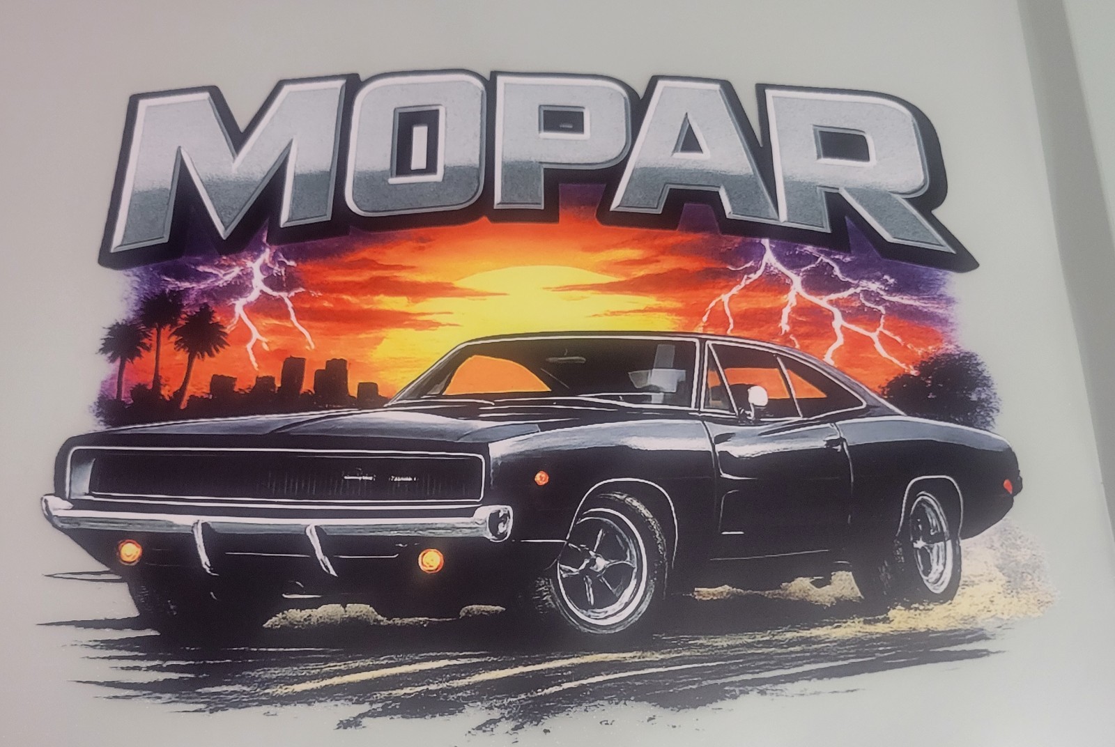 Custom T-Shirt Mopar Dodge Charger Choose You Size & Color gallery