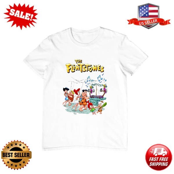 The Flintstones Cartoon T-shirt Cotton For men Women All Size gallery