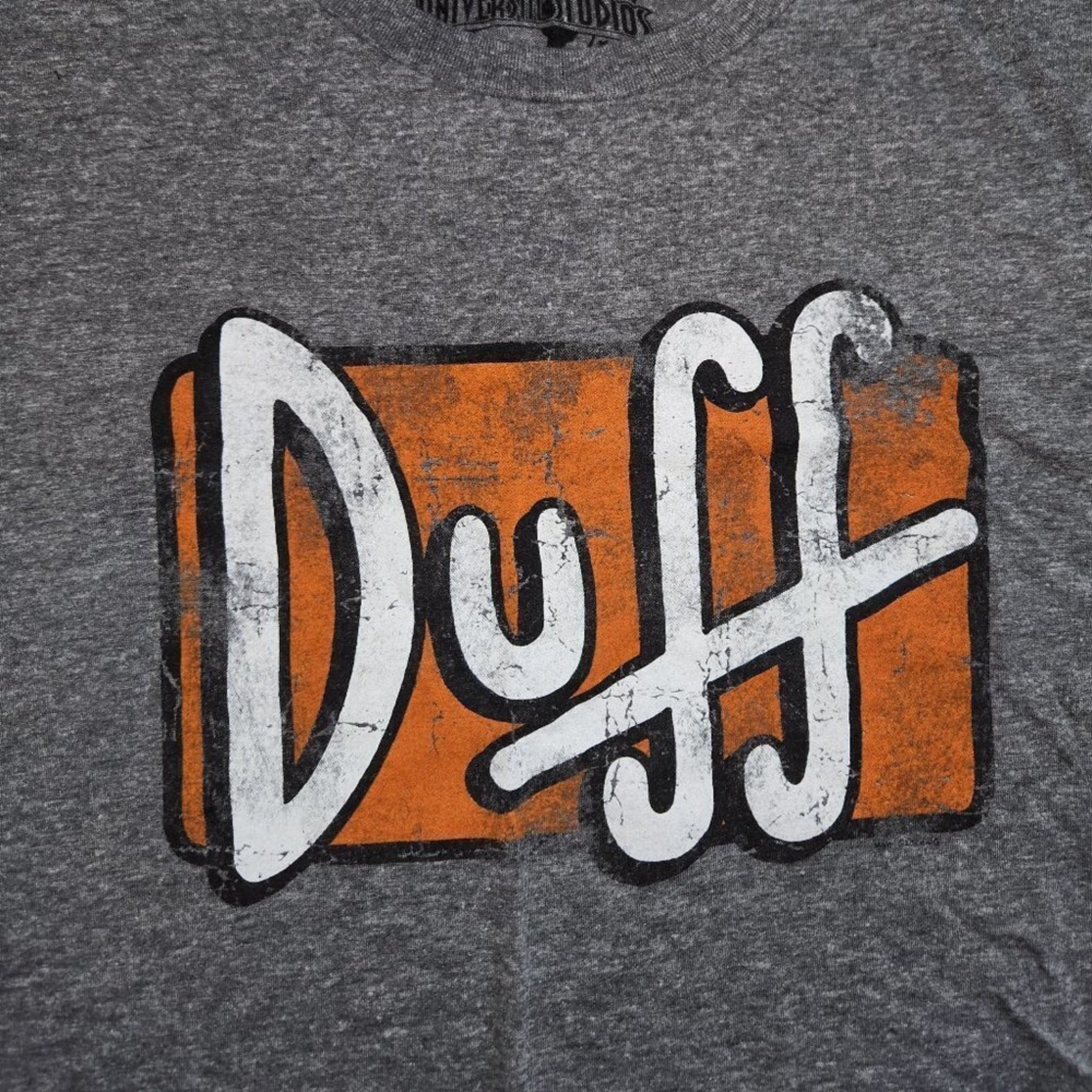 Universal Studios The Simpsons Duff Logo Shirt || 2XL gallery