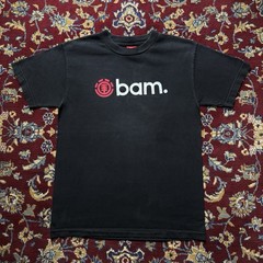 Vintage 2000s Bam Margera Element Skateboards Logo tee Y2K T-shirts