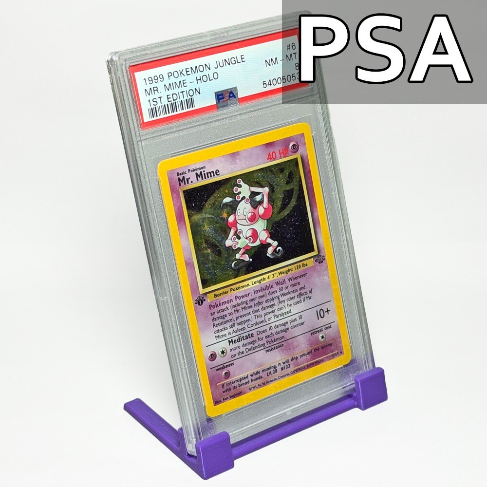 Card Stand Holder Display for PSA Graded Slabs ⭐5-pack⭐ Color Options ⭐ Original